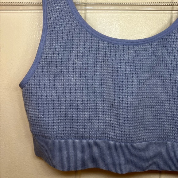 SOLD Victoria Secret PINK Cute & Comfy Light Purple/Blueish Bra Size Medium - Picture 3 of 6